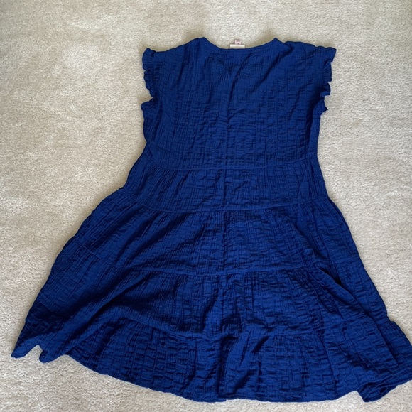 Target Knox Rose Flutter Texture Tiered Dress size XS - Picture 2 of 4